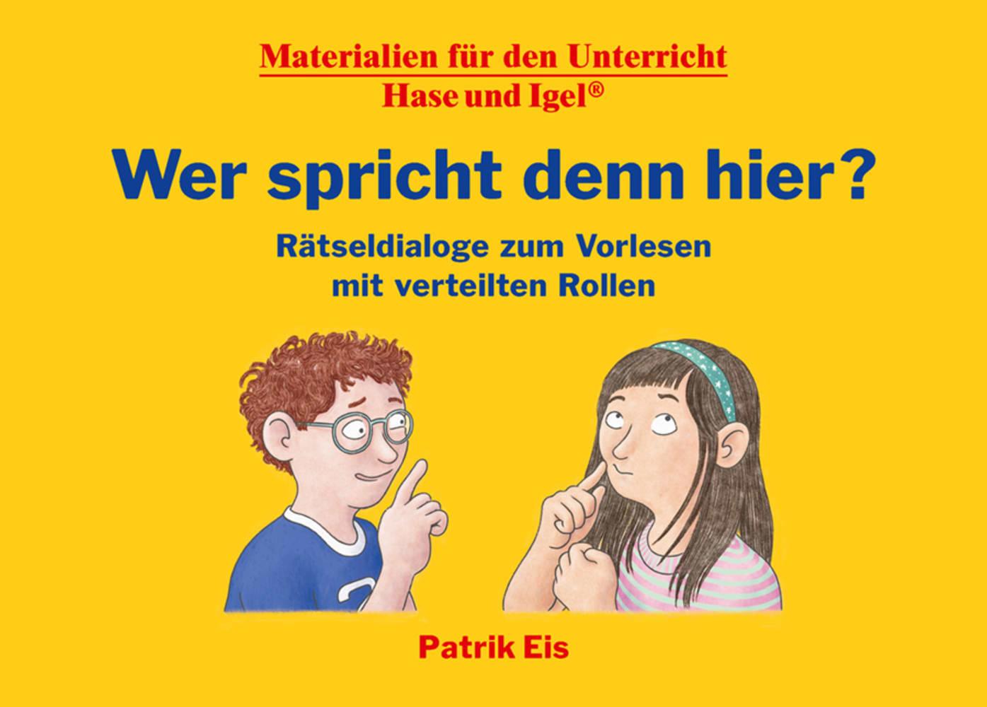 Cover: 9783863164874 | Wer spricht denn hier? Rätseldialoge zum Vorlesen mit verteilten...