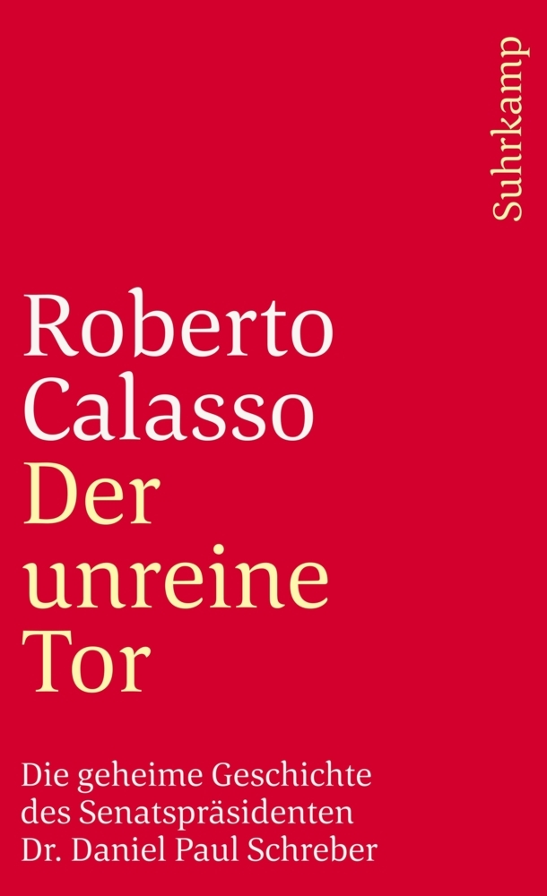 Cover: 9783518468531 | Der unreine Tor | Roberto Calasso | Taschenbuch | 121 S. | Deutsch