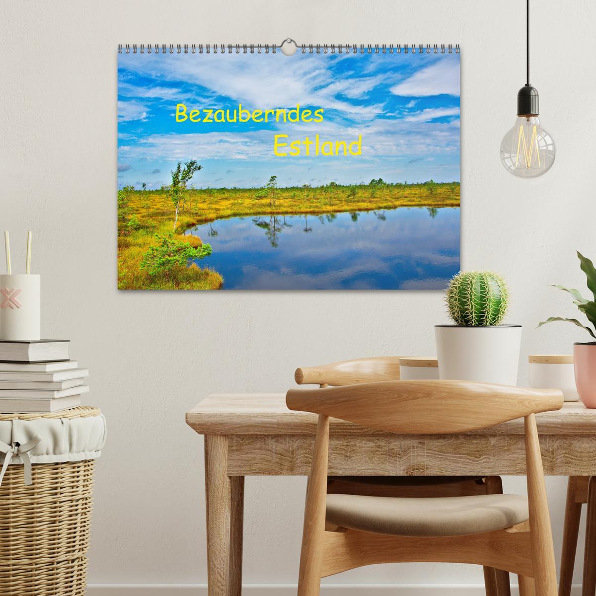 Bild: 9783435198108 | Bezauberndes Estland (Wandkalender 2025 DIN A3 quer), CALVENDO...