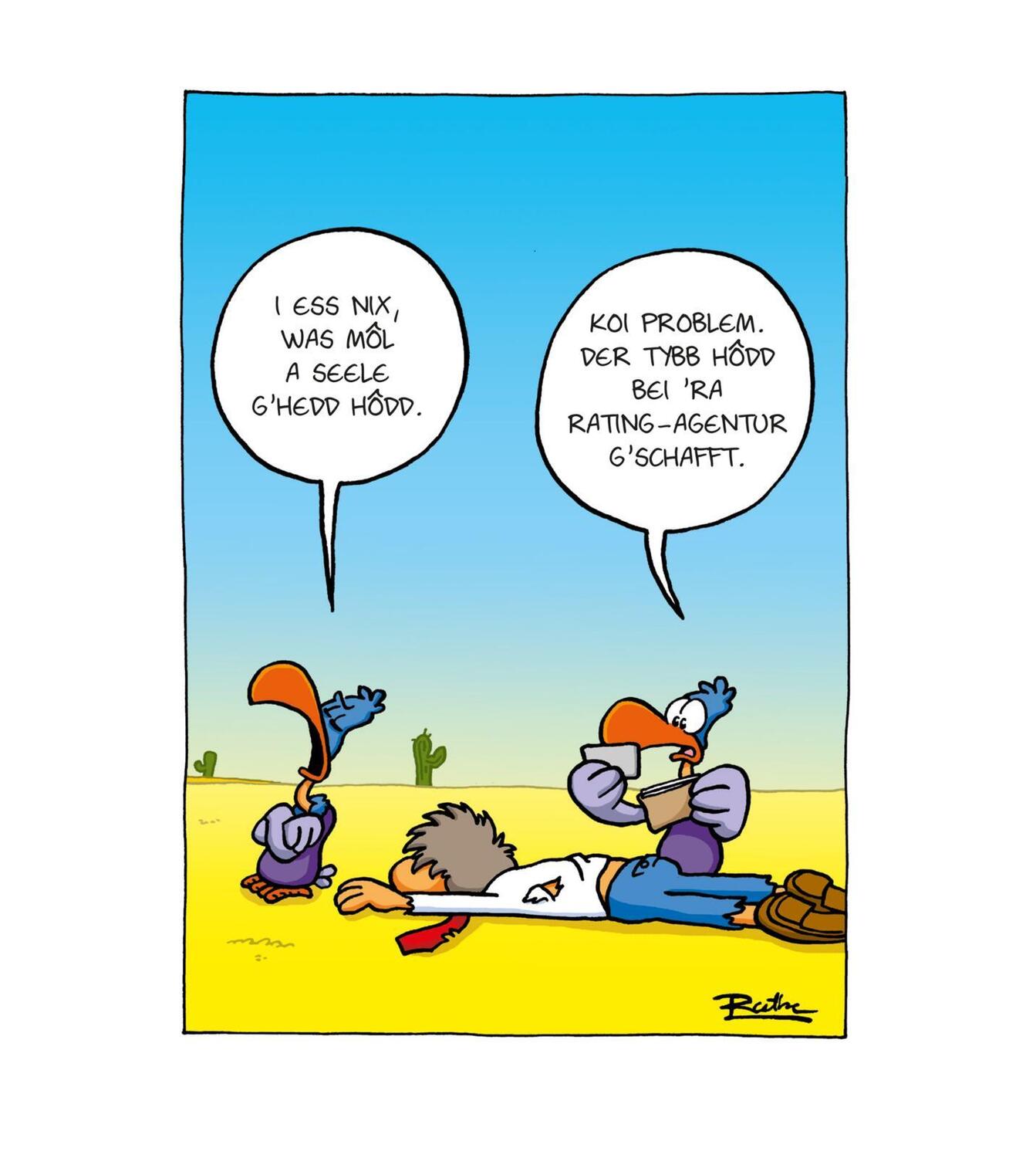 Bild: 9783830335603 | Domm gloffa! | Cartoons auf Schwäbisch | Ralph Ruthe | Buch | Deutsch