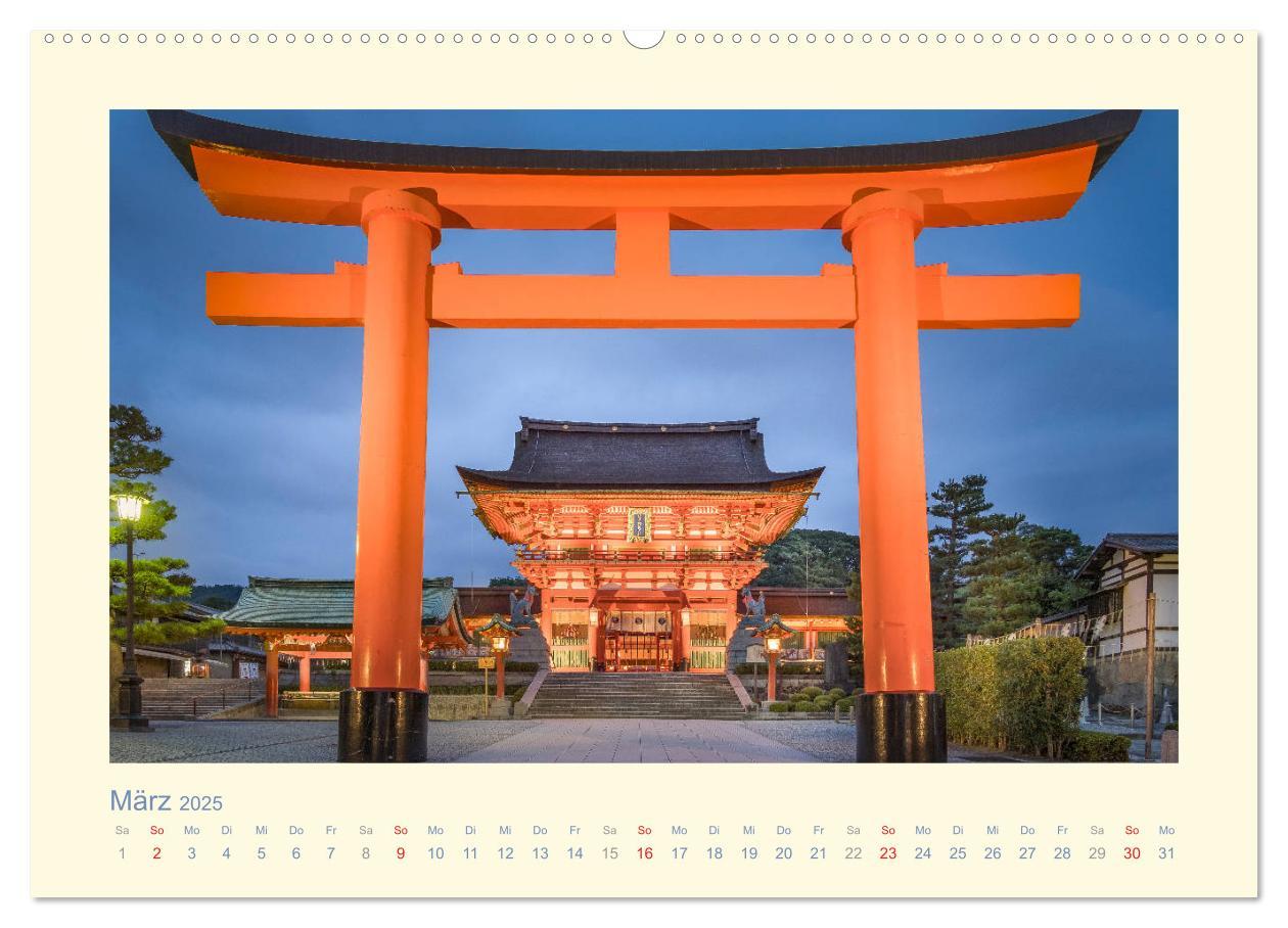 Bild: 9783435174997 | Eine Reise durch Japan (Wandkalender 2025 DIN A2 quer), CALVENDO...