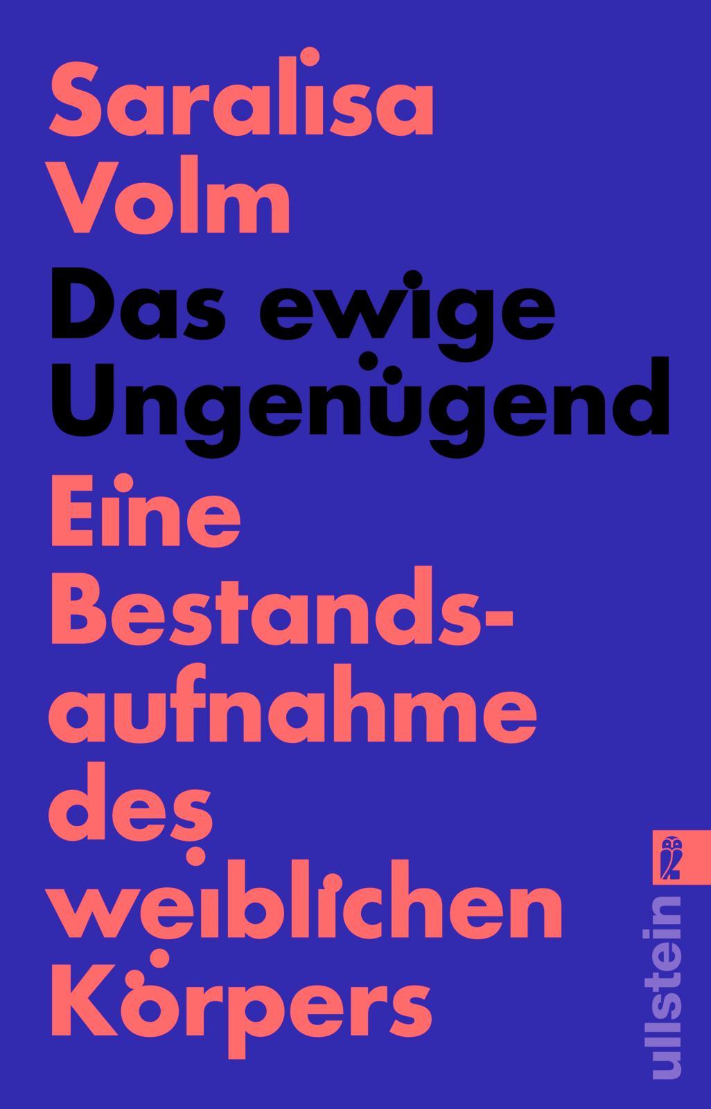 Cover: 9783548069852 | Das ewige Ungenügend | Saralisa Volm | Taschenbuch | 272 S. | Deutsch