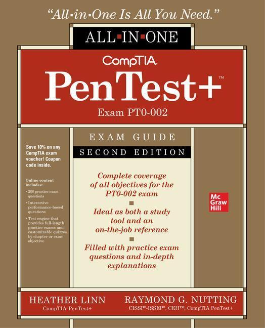 Cover: 9781264274895 | Comptia Pentest+ Certification All-In-One Exam Guide, Second...