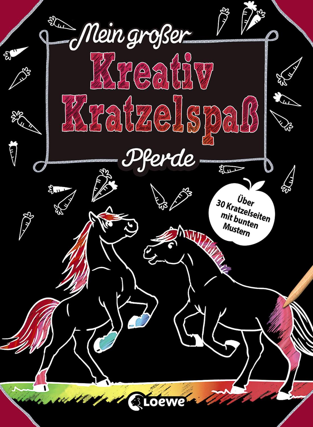 Cover: 9783743208223 | Mein großer Kreativ-Kratzelspaß: Pferde | Taschenbuch | Deutsch | 2020