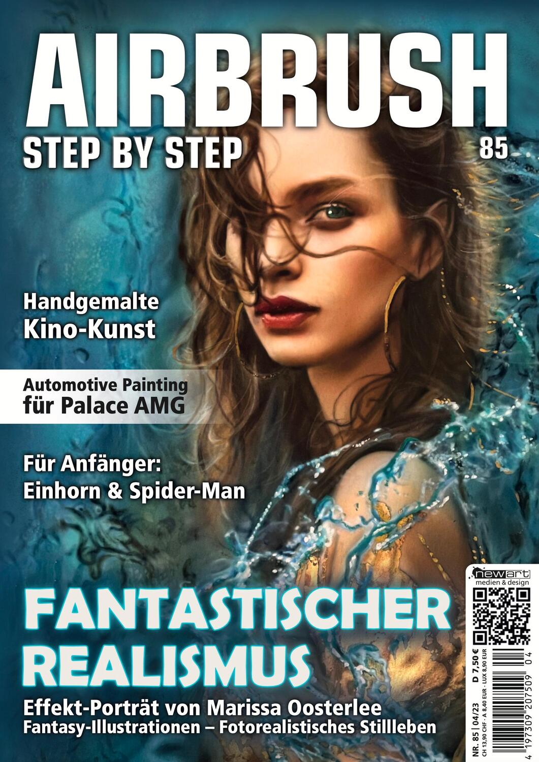 Cover: 9783941656741 | Airbrush Step by Step 85 | Fantastischer Realismus | Oosterlee (u. a.)