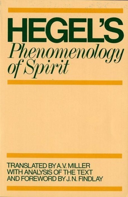 Cover: 9780198245971 | Phenomenology of Spirit | G. W. F. Hegel | Taschenbuch | Galaxy Books