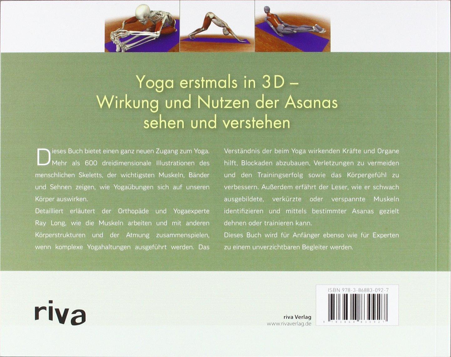 Rückseite: 9783868830927 | Yoga-Anatomie 3D | Band 1: Die wichtigsten Muskeln | Ray Long | Buch