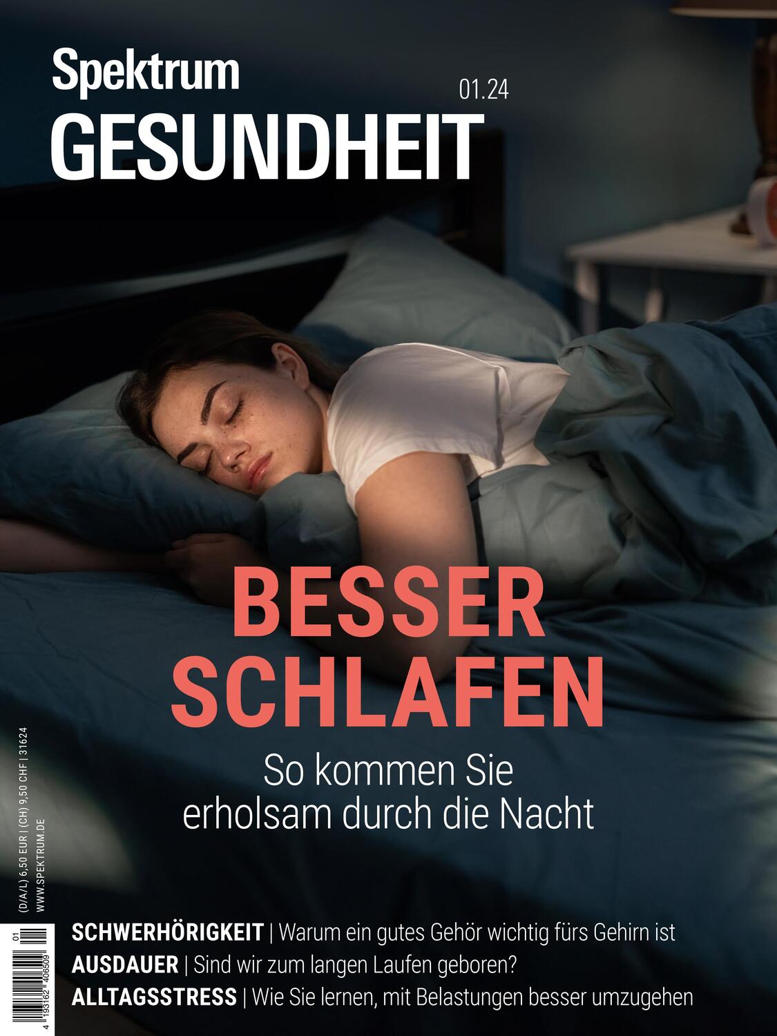 Cover: 9783958927360 | Spektrum Gesundheit 1/24 - Besser schlafen | Spektrum der Wissenschaft