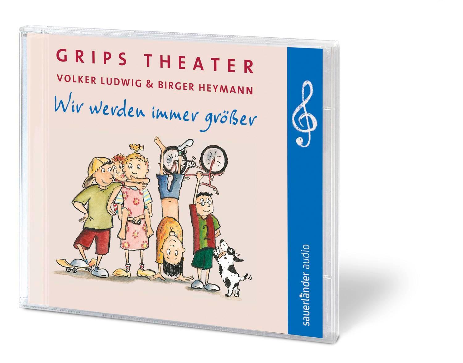 Bild: 9783839845738 | Wir werden immer größer | Volker Ludwig (u. a.) | Audio-CD | 45 Min.