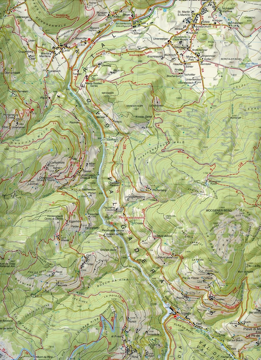 Bild: 9788883150333 | Tabacco Wandern 1 : 25 000 Pustertal - Bruneck | (Land-)Karte | 2008