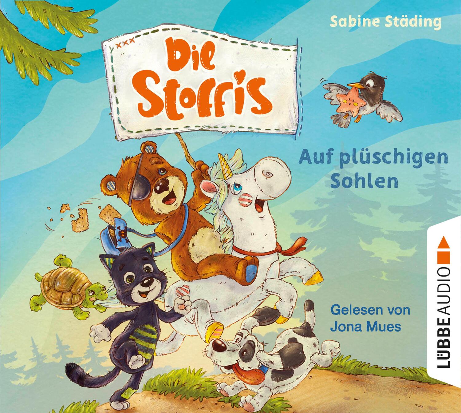 Cover: 9783785783559 | Die Stoffis 01. Auf plüschigen Sohlen | Sabine Städing | Audio-CD