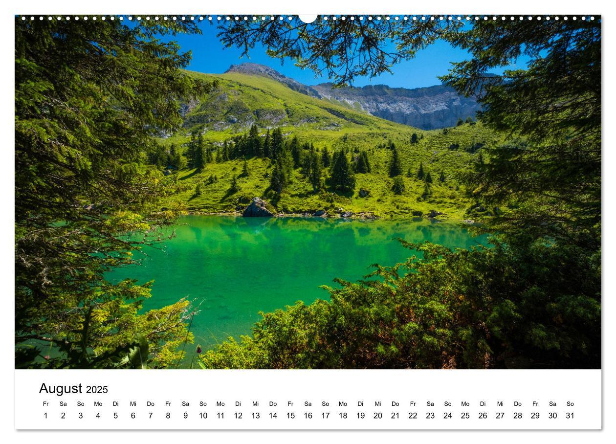 Bild: 9783383834066 | Wasserwelt Schweiz (Wandkalender 2025 DIN A2 quer), CALVENDO...