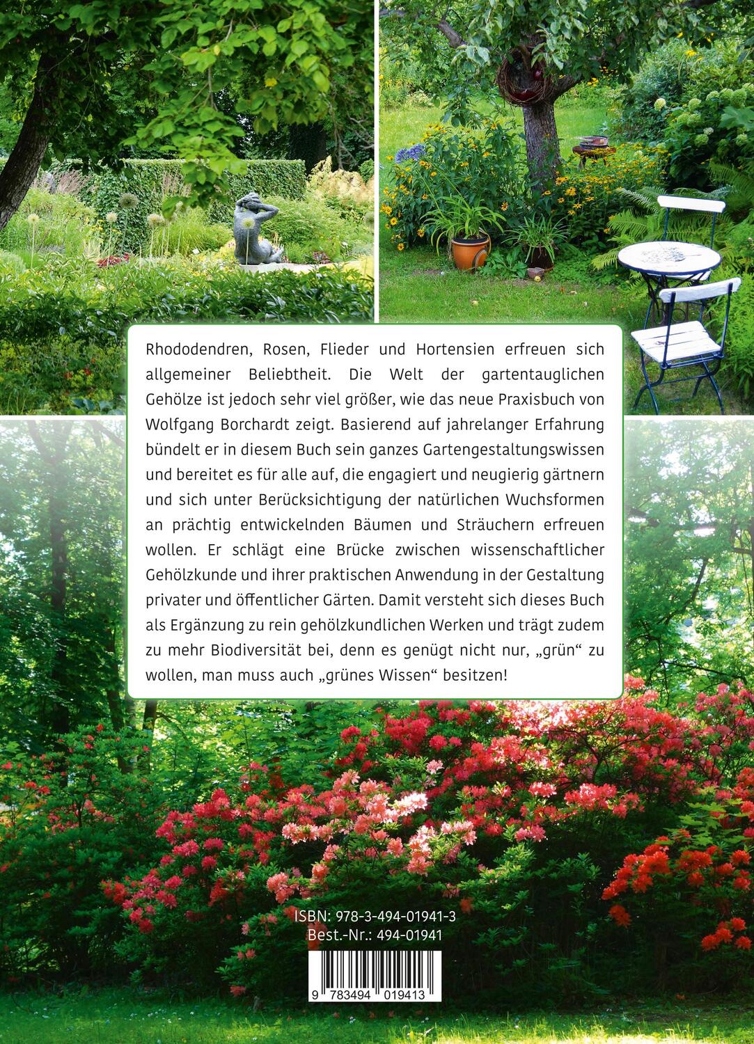 Rückseite: 9783494019413 | Gartengestaltung mit Bäumen und Sträuchern | Wolfgang Borchardt | Buch