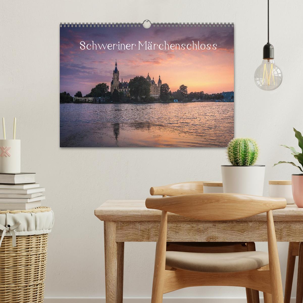 Bild: 9783435655472 | Schweriner Märchenschloss (Wandkalender 2025 DIN A3 quer), CALVENDO...