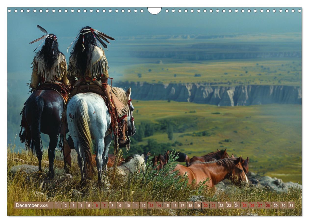 Bild: 9781325978021 | Native American Soul (Wall Calendar 2025 DIN A3 landscape),...