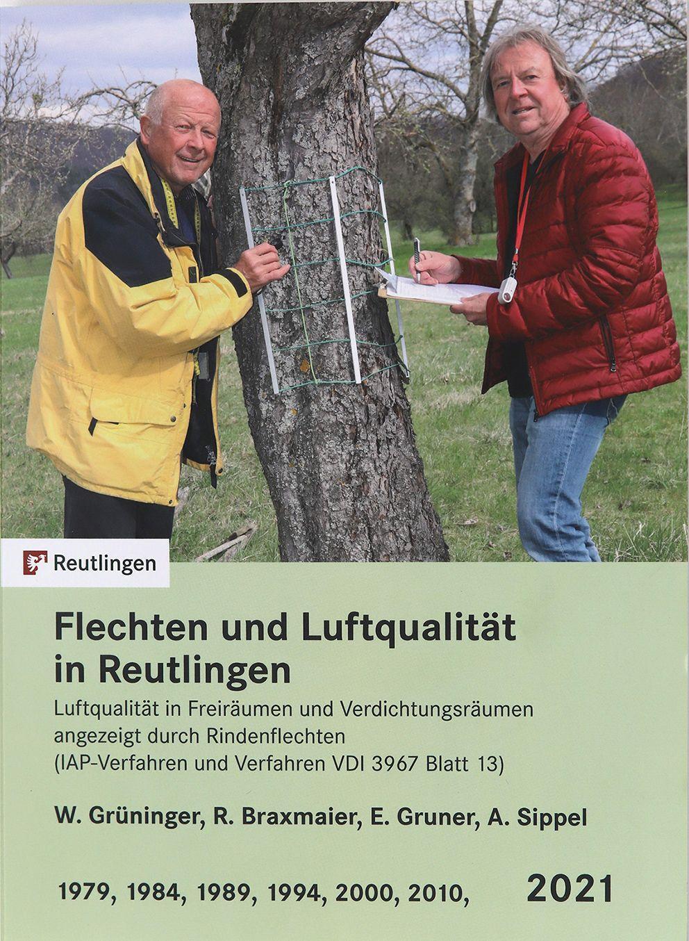 Cover: 9783965551237 | Flechten und Luftqualität in Reutlingen | Werner Grüninger (u. a.)