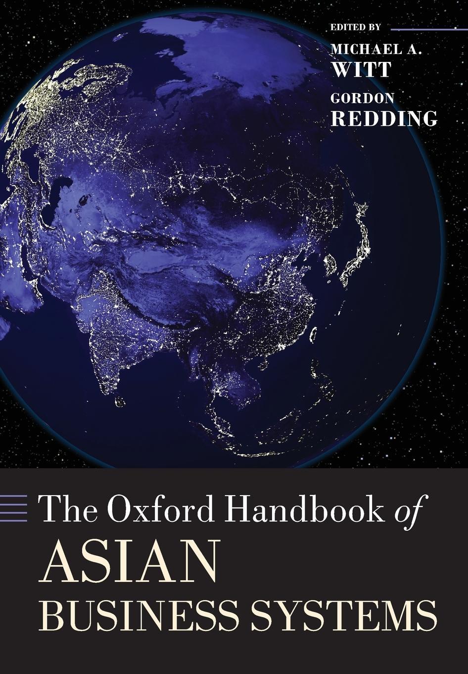 Cover: 9780198745426 | THE OXFORD HANDBOOK OF ASIAN BUSINESS SYSTEMS | Michael Witt | Buch