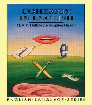 Cover: 9780582550414 | Cohesion in English | M a K Halliday (u. a.) | Taschenbuch | Englisch