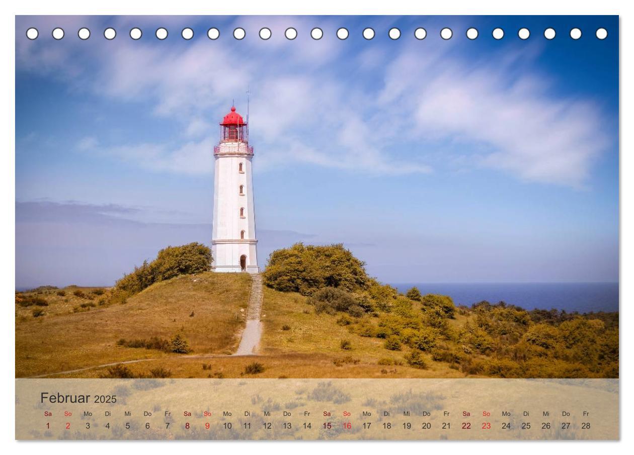 Bild: 9783435502158 | Insel Rügen und Hiddensee (Tischkalender 2025 DIN A5 quer),...