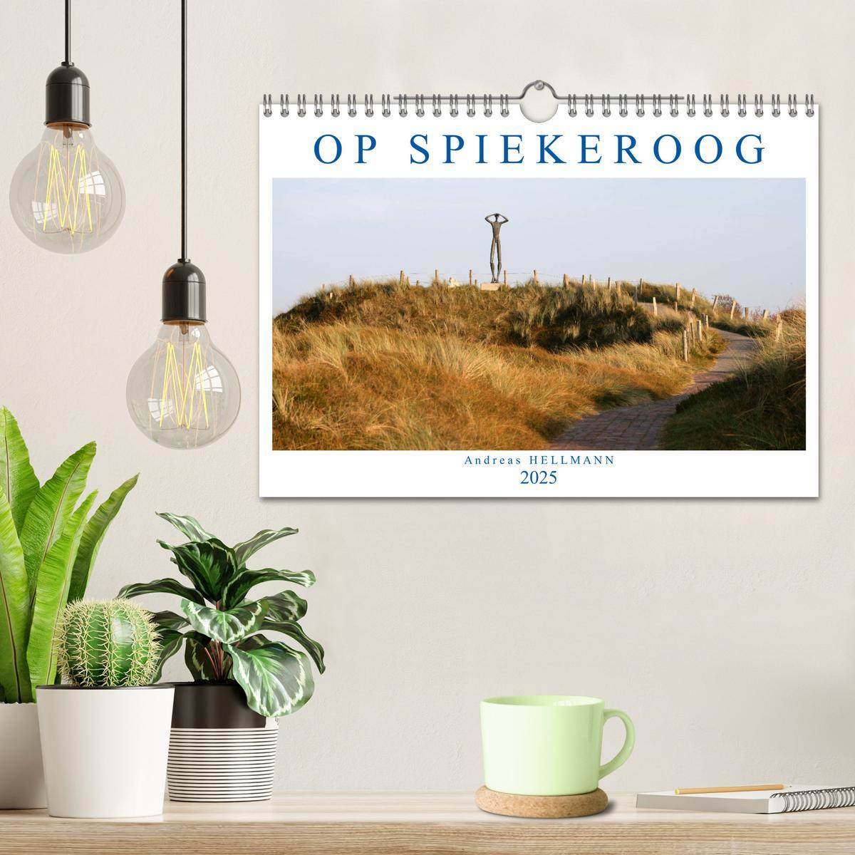 Bild: 9783435351916 | OP SPIEKEROOG (Wandkalender 2025 DIN A4 quer), CALVENDO Monatskalender