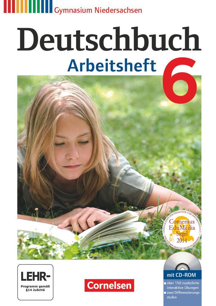 Cover: 9783060624942 | Deutschbuch 6. Schuljahr. Arbeitsheft mit Lösungen und...