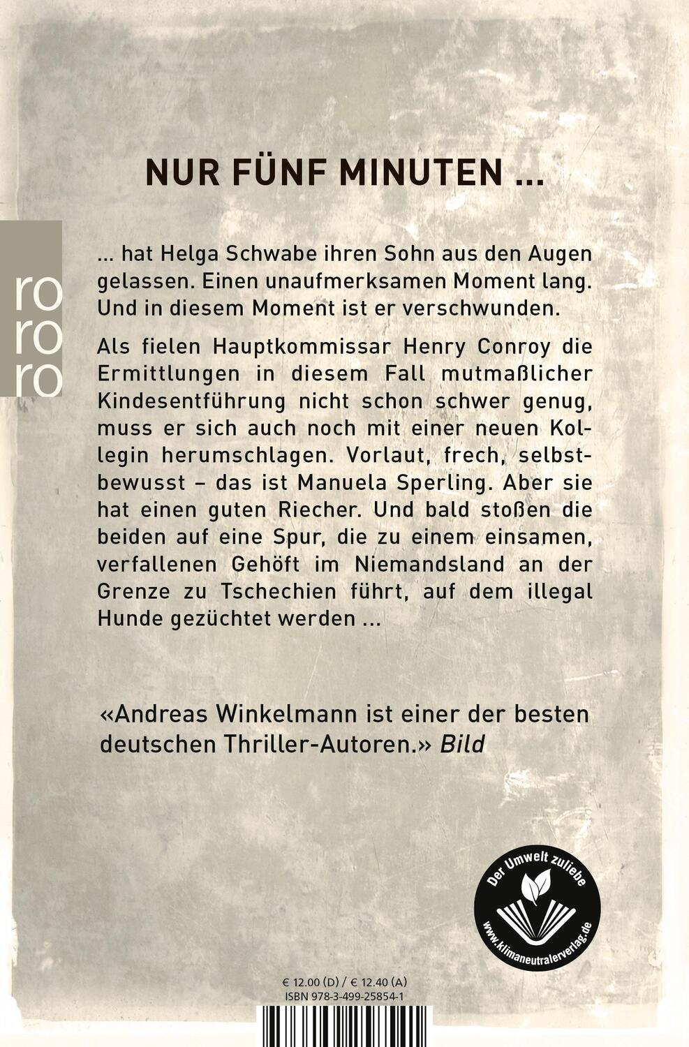 Rückseite: 9783499258541 | Die Zucht | Andreas Winkelmann | Taschenbuch | 528 S. | Deutsch | 2015