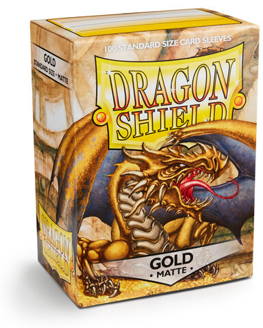 Cover: 5706569110062 | DS100 Matte - Gold | DragonShield | ART11006 | Dragon Shield!