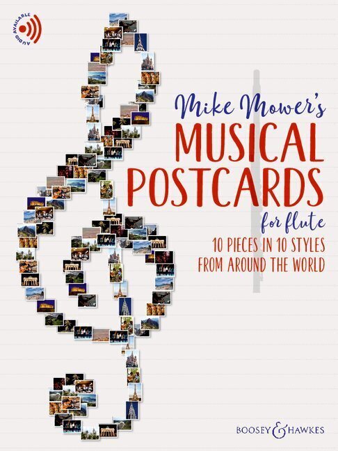 Cover: 9781784546953 | Musical Postcards for Flute | Mike Mower | Notenblätter (ungebunden)
