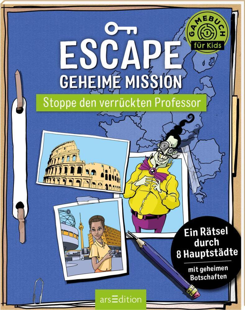 Cover: 9783845847870 | Escape Geheime Mission - Stoppe den gefährlichen Professor | Kiefer