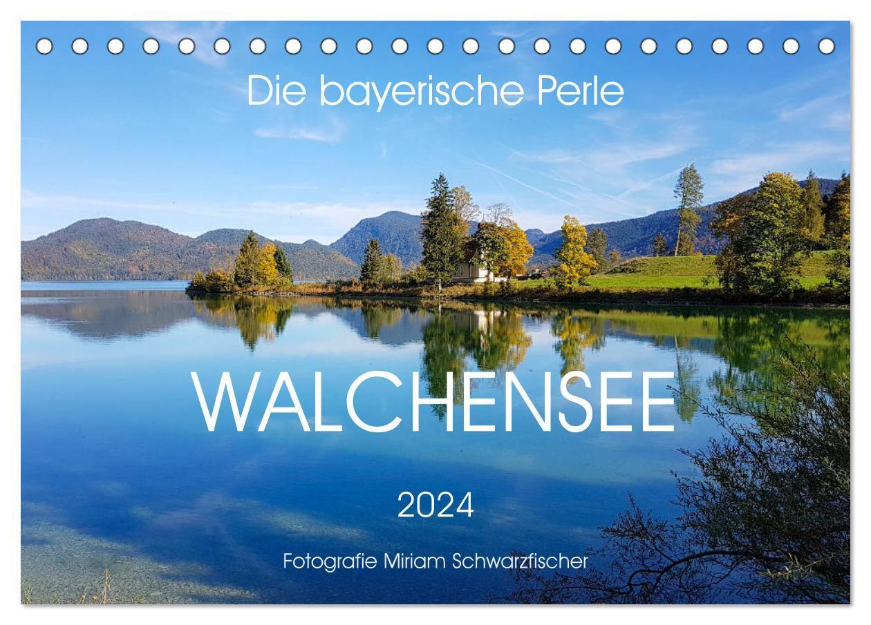 Cover: 9783675560420 | Walchensee (Tischkalender 2024 DIN A5 quer), CALVENDO Monatskalender