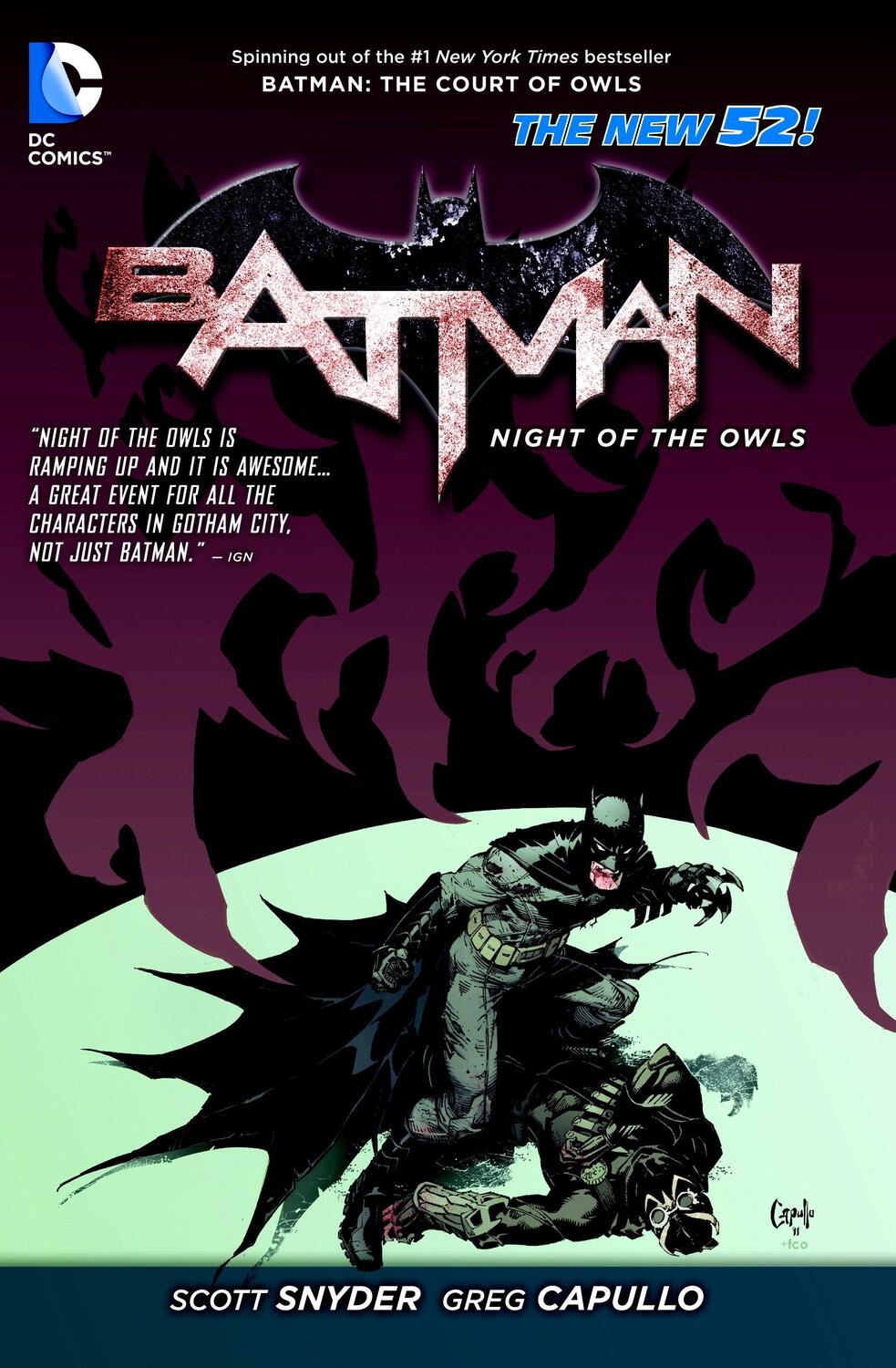 Cover: 9781401242527 | Batman: Night of the Owls (The New 52) | Scott Snyder (u. a.) | Buch