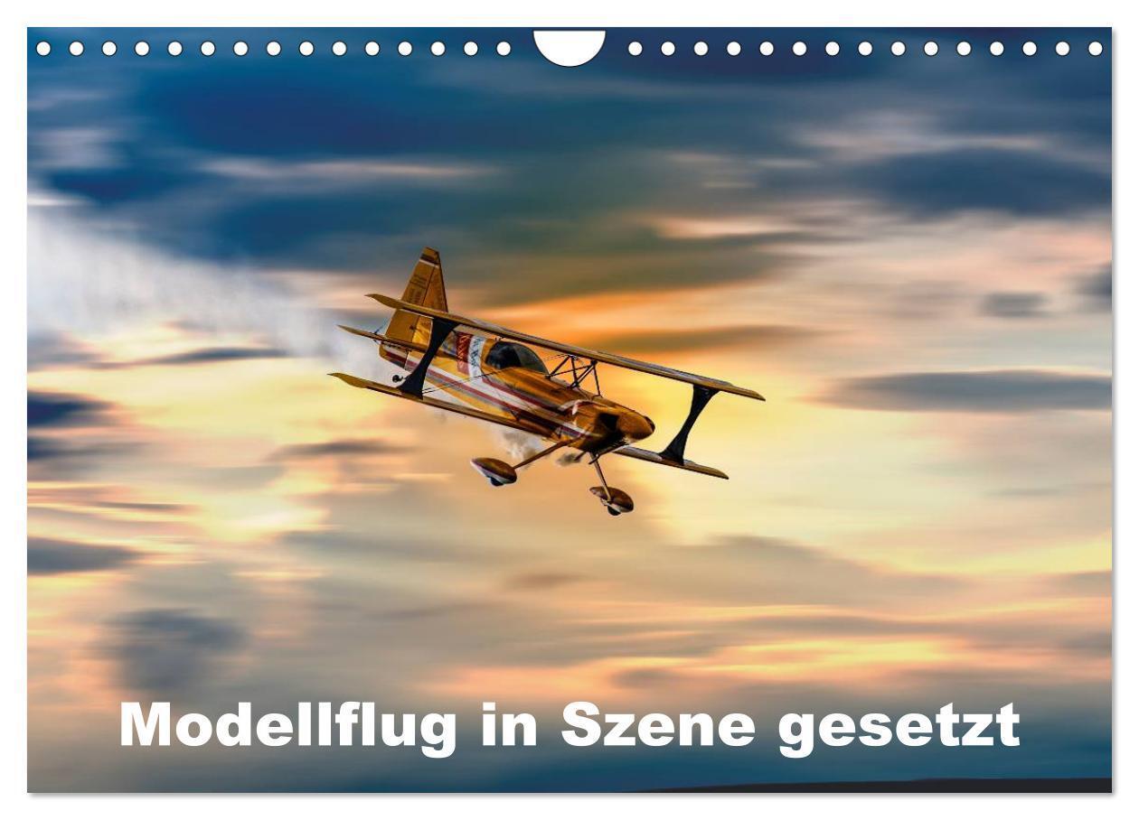 Cover: 9783435775057 | Modellflug in Szene gesetzt (Wandkalender 2025 DIN A4 quer),...