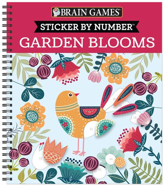 Cover: 9781645583417 | Brain Games - Sticker by Number: Garden Blooms | Ltd (u. a.) | Buch