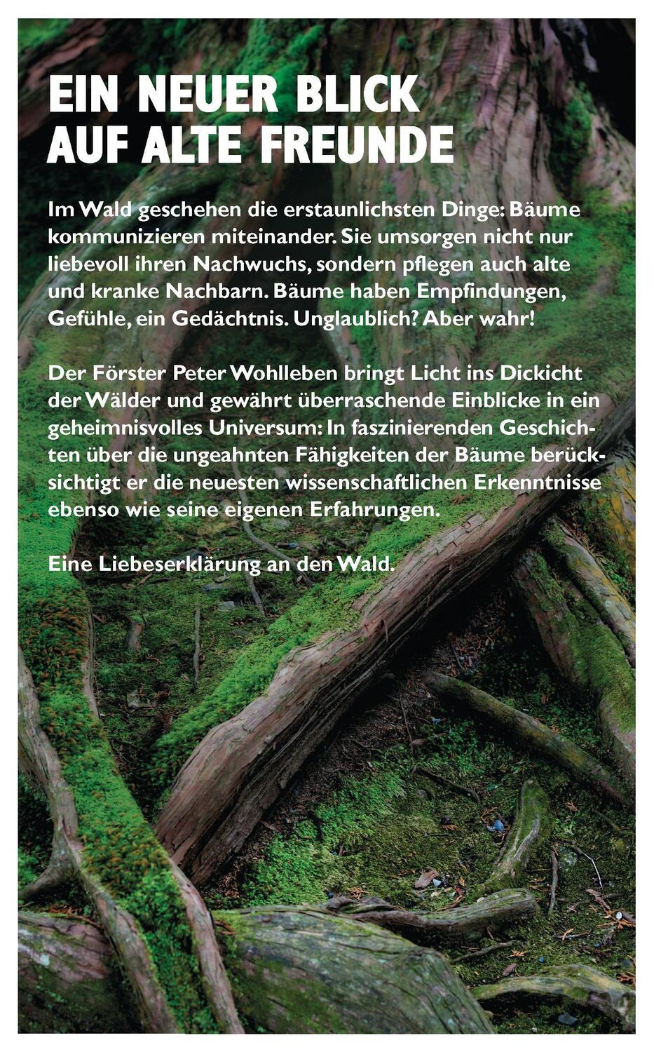 Rückseite: 9783453280670 | Das geheime Leben der Bäume | Peter Wohlleben | Buch | Deutsch | 2015