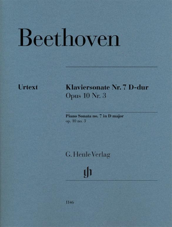 Cover: 9790201811468 | Beethoven, Ludwig van - Klaviersonate Nr. 7 D-dur op. 10 Nr. 3 | Buch