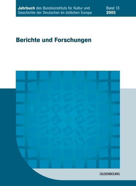 Cover: 9783486579369 | Jahrbuch des Bundesinstituts für Kultur und Geschichte der...