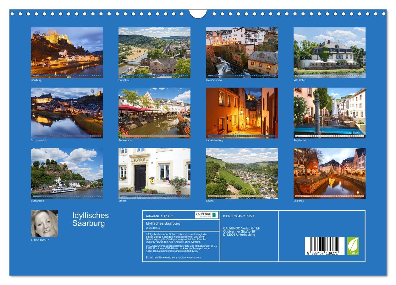 Bild: 9783457139271 | Idyllisches Saarburg (Wandkalender 2025 DIN A3 quer), CALVENDO...