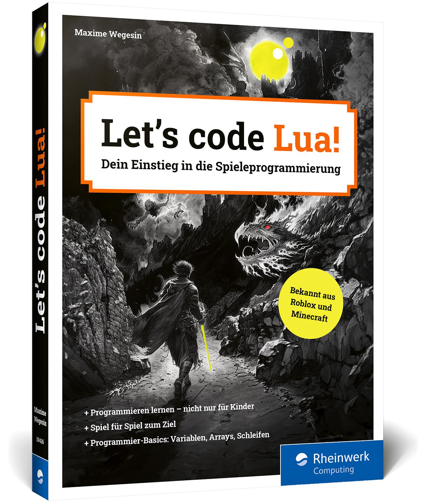 Cover: 9783367104161 | Let's code Lua! | Maxime Wegesin | Taschenbuch | 316 S. | Deutsch