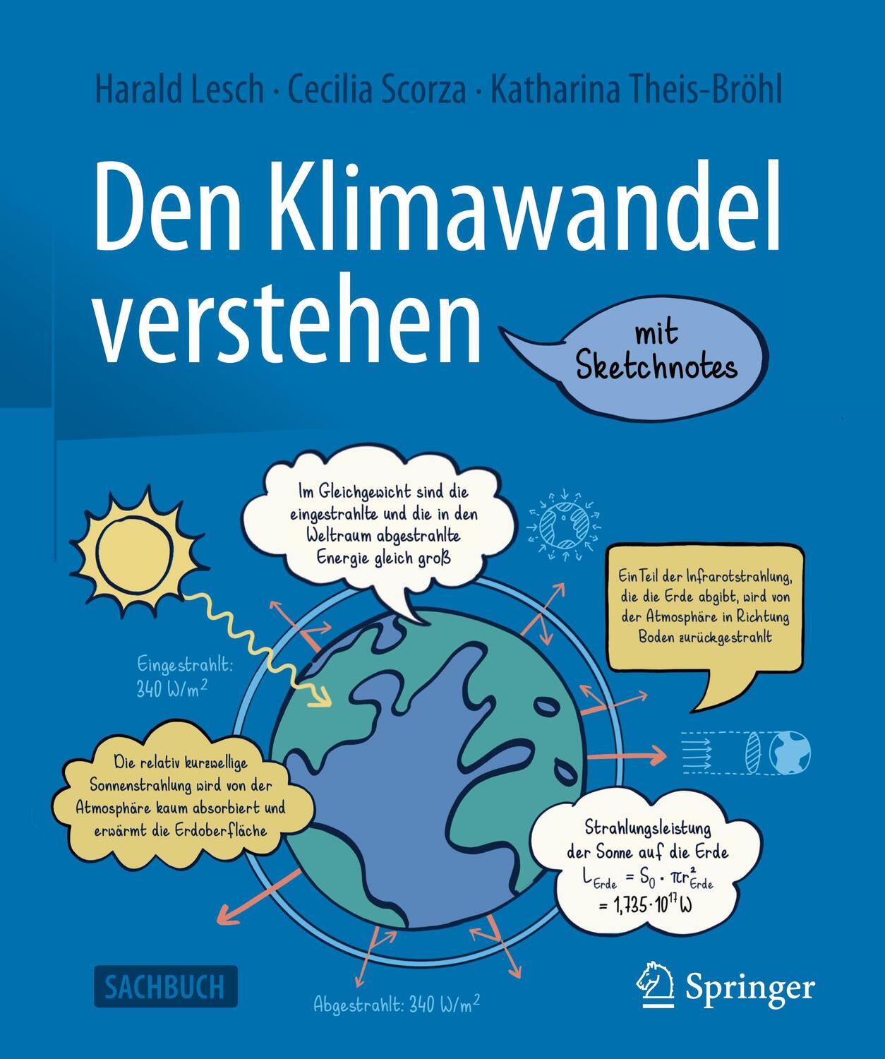 Cover: 9783662628034 | Den Klimawandel verstehen | Ein Sketchnote-Buch | Harald Lesch (u. a.)