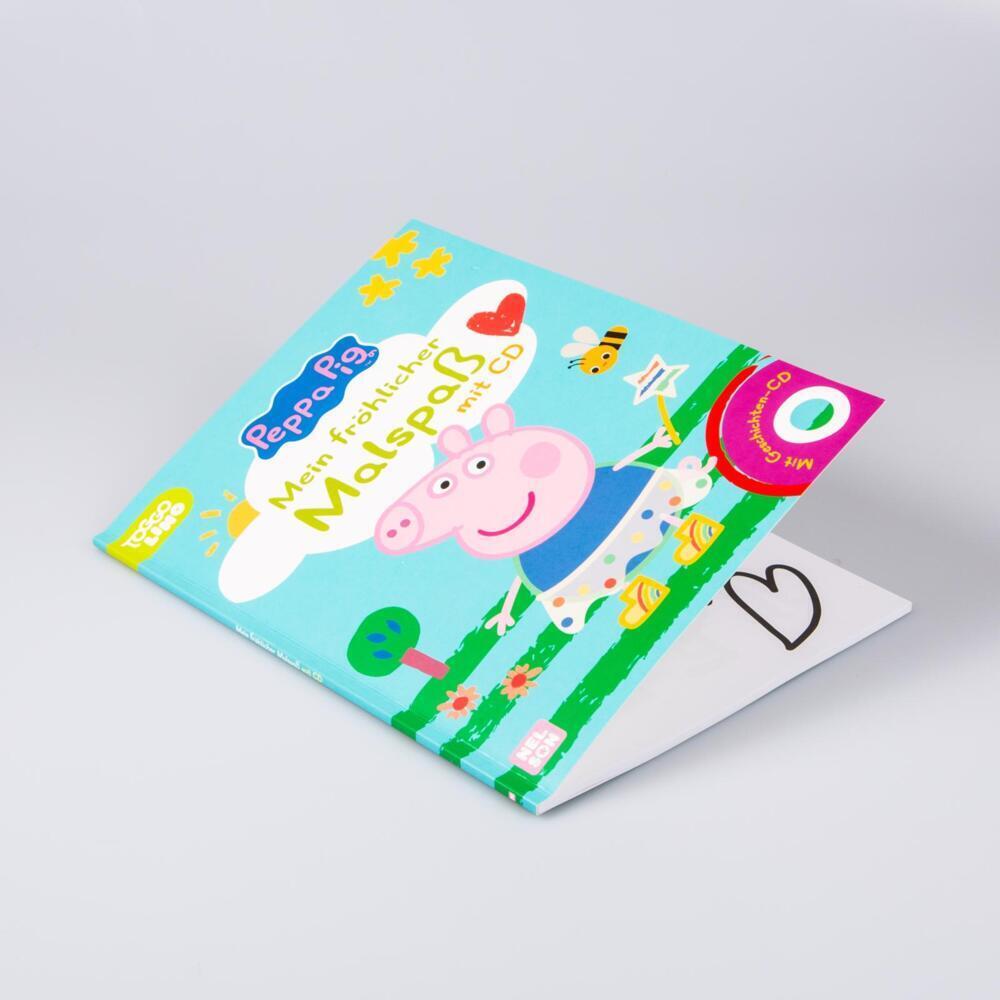 Bild: 9783845120645 | Peppa Wutz Ausmalbilder | Mit Geschichten-CD | Taschenbuch | 48 S.