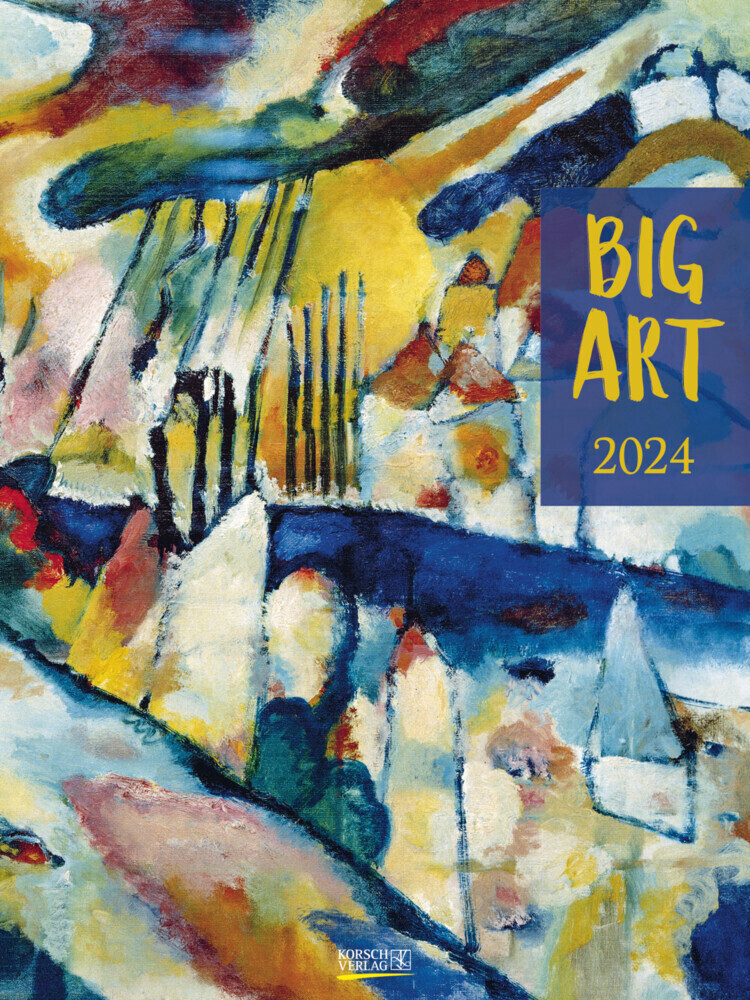 Cover: 9783731868286 | Big ART 2024 | Korsch Verlag | Kalender | Spiralbindung | 14 S. | 2024