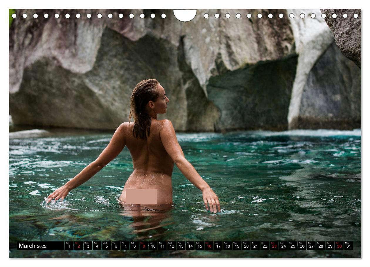 Bild: 9781325942916 | Nudes in Ticino (Wall Calendar 2025 DIN A4 landscape), CALVENDO 12...