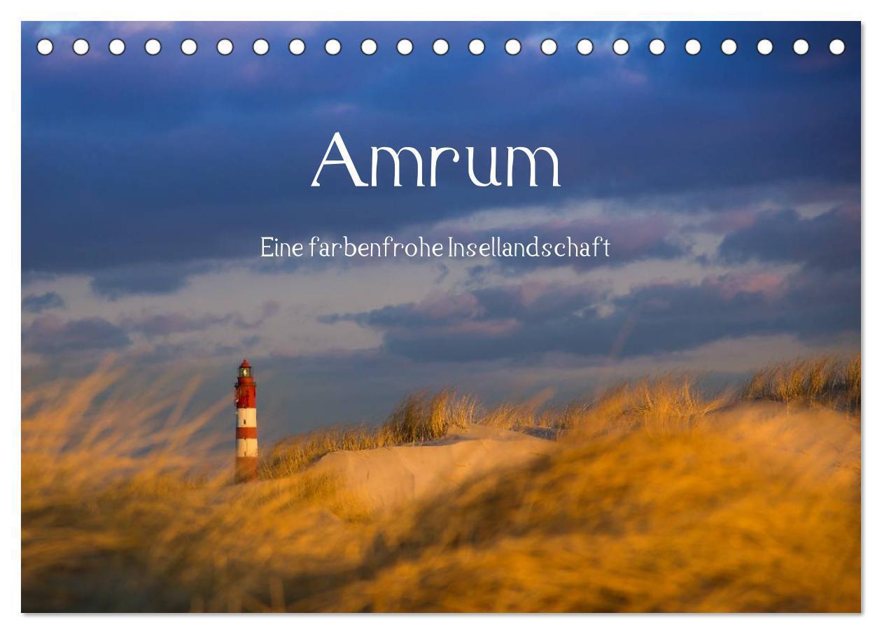 Cover: 9783435600427 | Amrum - Eine farbenfrohe Insellandschaft (Tischkalender 2025 DIN A5...