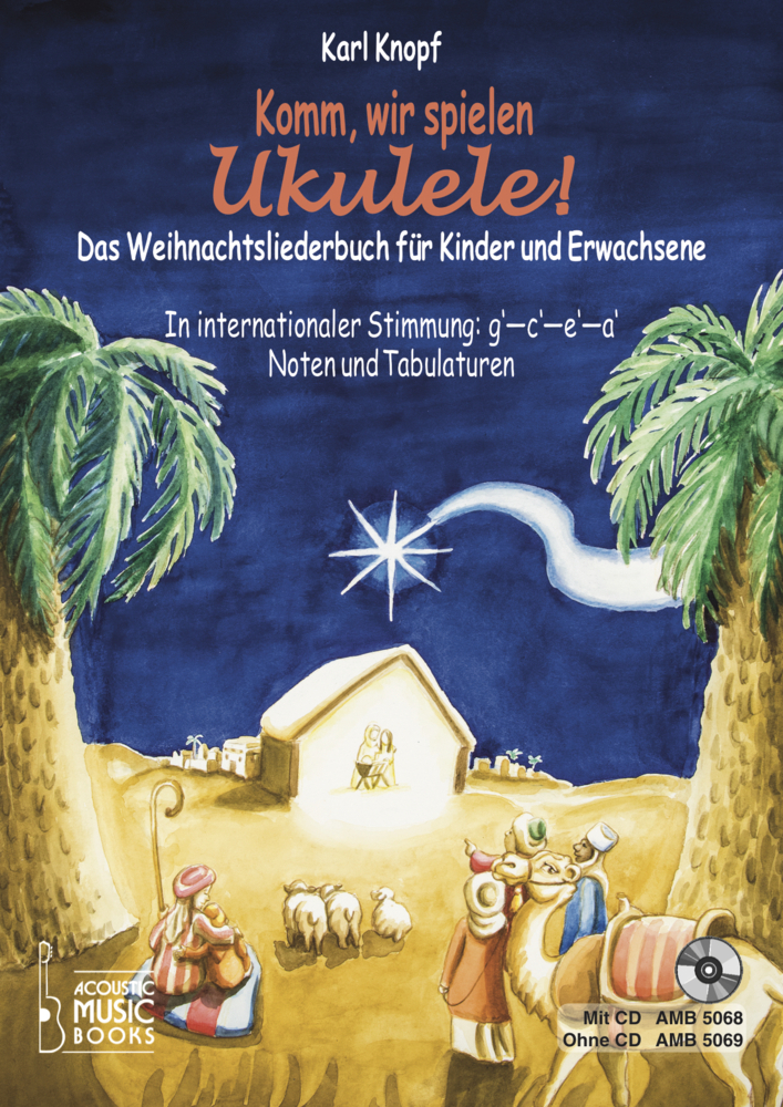 Cover: 9783869475684 | Komm, wir spielen Ukulele! Das Weihnachtsalbum für Kinder und...