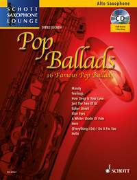 Cover: 9790001157766 | Pop Ballads (Famous | Schott Saxophone Lounge | Buch + CD