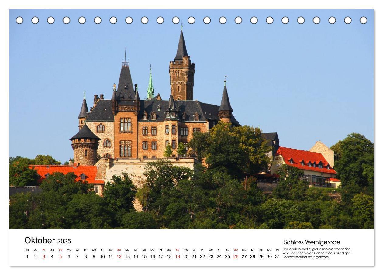 Bild: 9783435518203 | Deutschlands Burgen - Von der Burg zum Schloss (Tischkalender 2025...