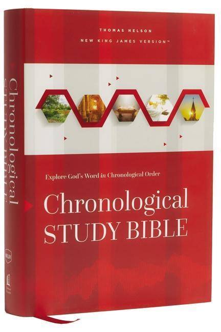 Cover: 9780785239543 | Nkjv, Chronological Study Bible, Hardcover, Comfort Print | Nelson