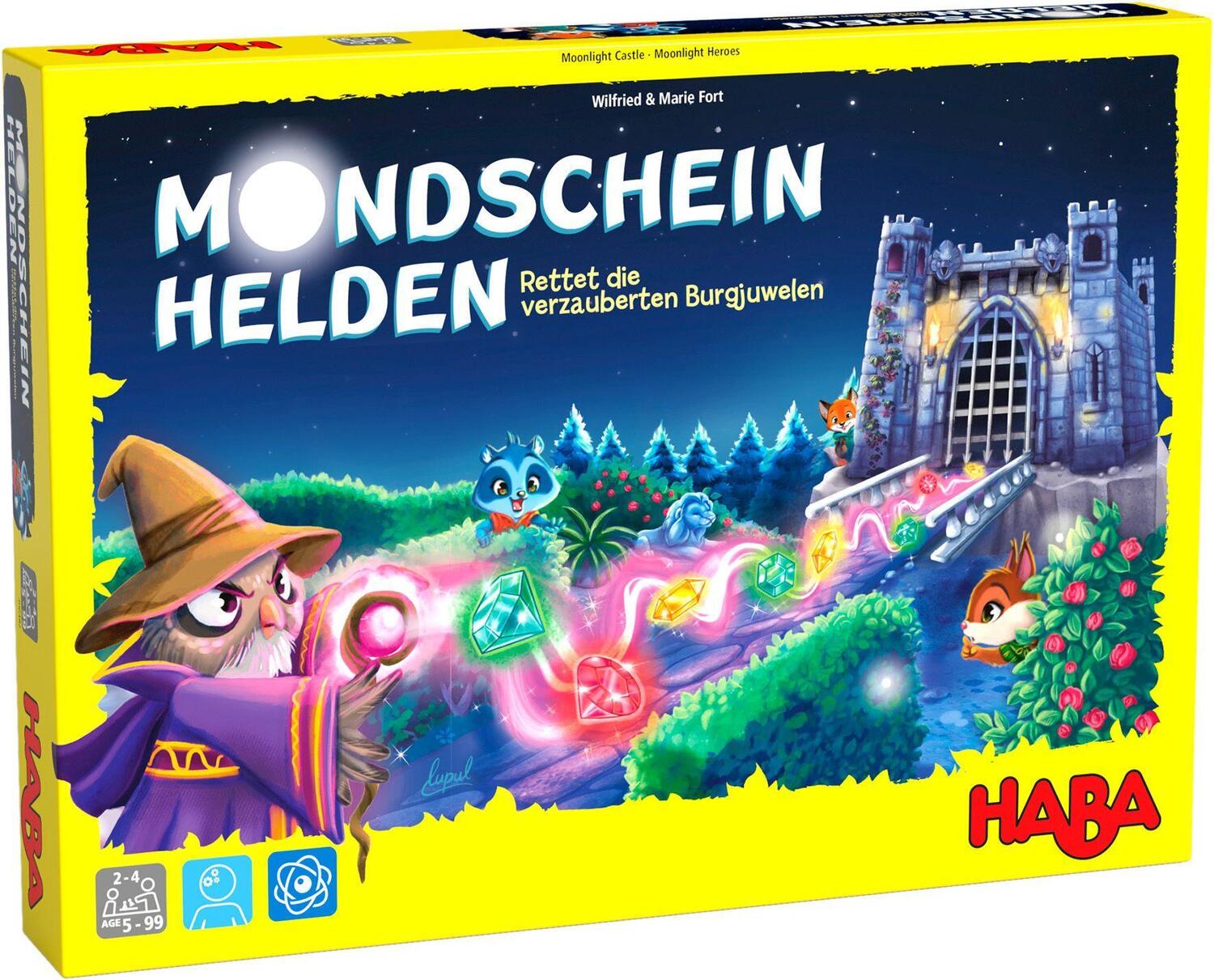 Cover: 4010168259901 | Mondscheinhelden | Wilfried Fort (u. a.) | Spiel | Deutsch | 2021