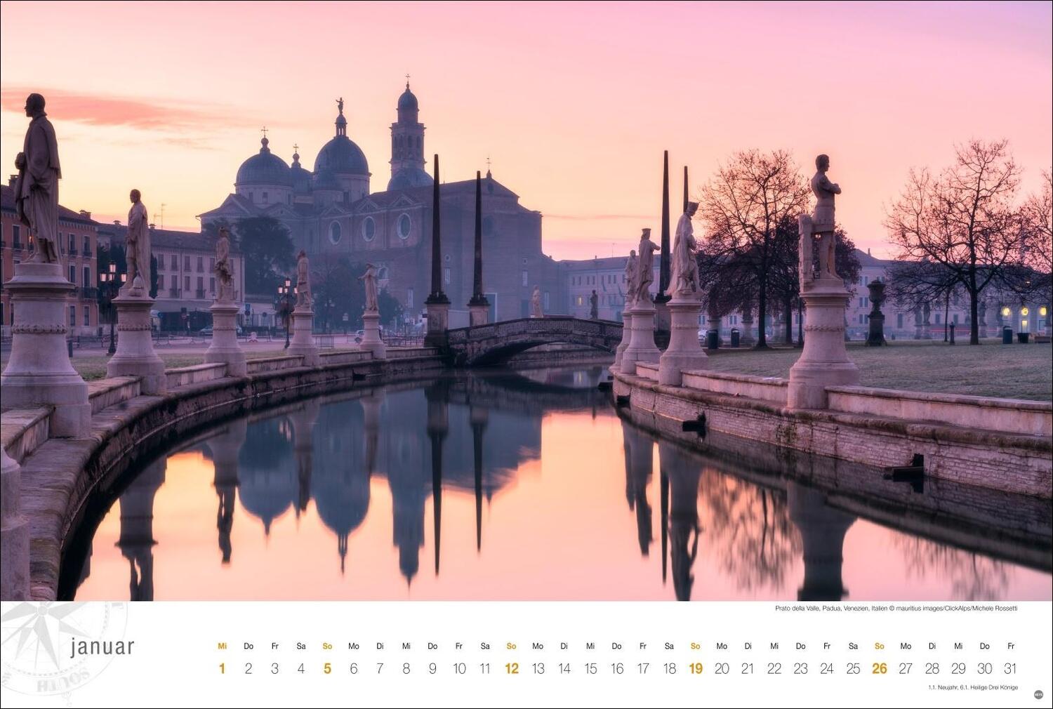 Bild: 9783756404872 | Italien Globetrotter Kalender 2025 - Von sonnigen Küsten und...