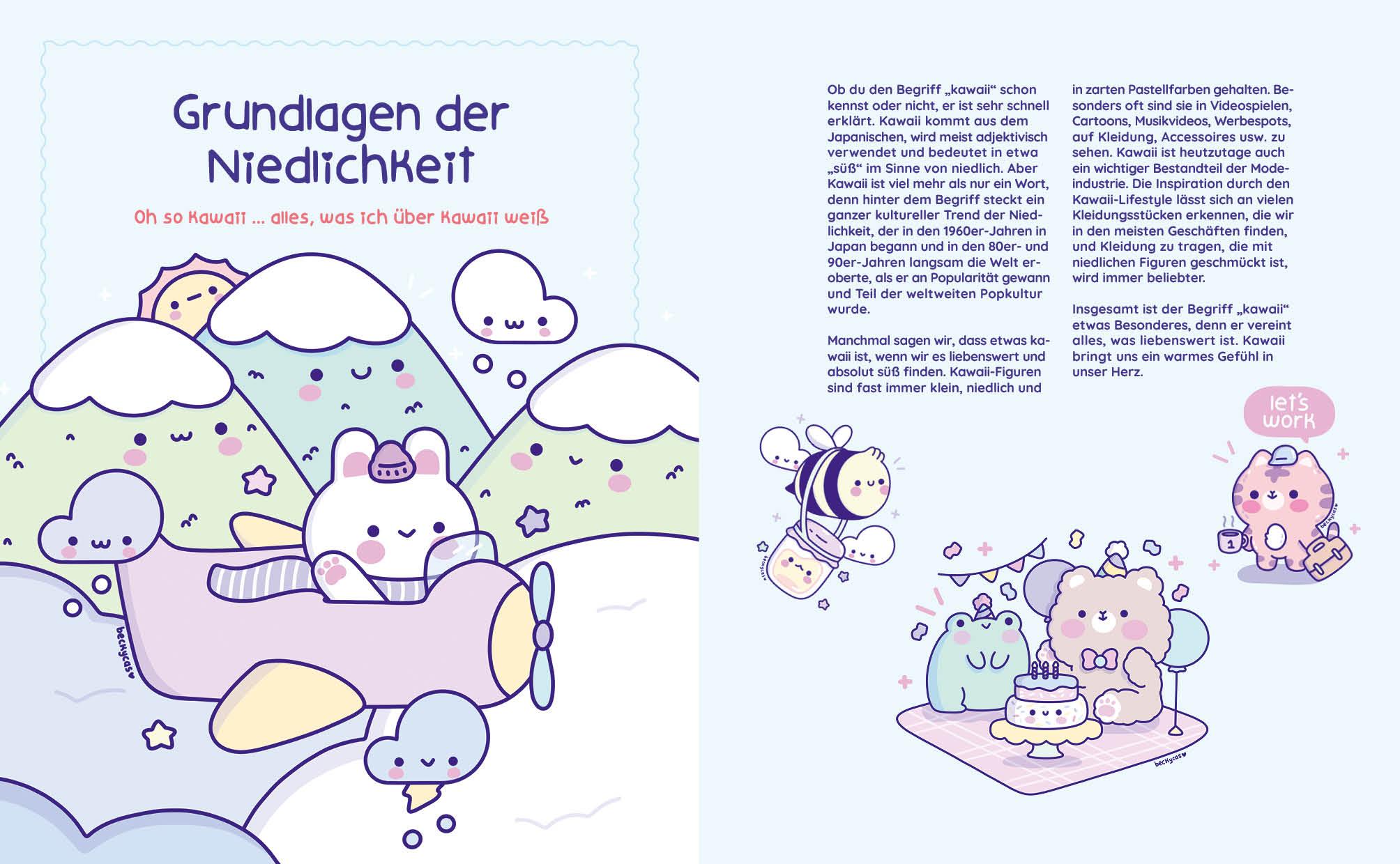 Bild: 9783745912913 | Kawaii! Dein cuter Zeichenkurs | Becky Castañeda | Buch | 144 S.